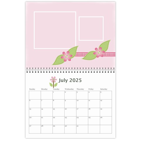 Calendar Jul 2025