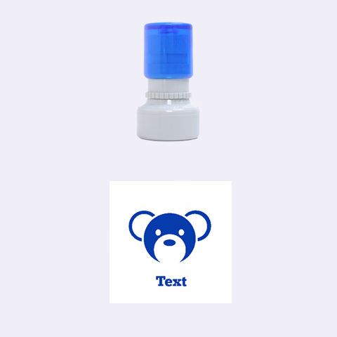 Bear By Clince 1.12 x1.12  Stamp