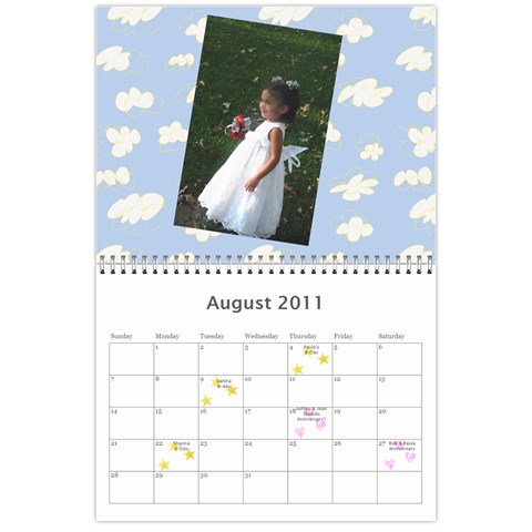 2011 Calendar Bob And Paula By Melanie Robinson Aug 2011