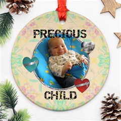 Precious Child Ornament - Ornament (Round)