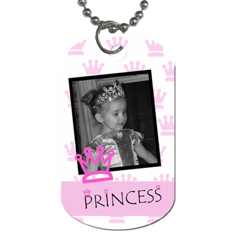 Princess Crown Tag By Amanda Bunn Front