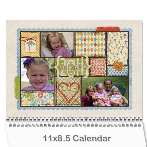 2011 Calendar By Anne Cecil Cover