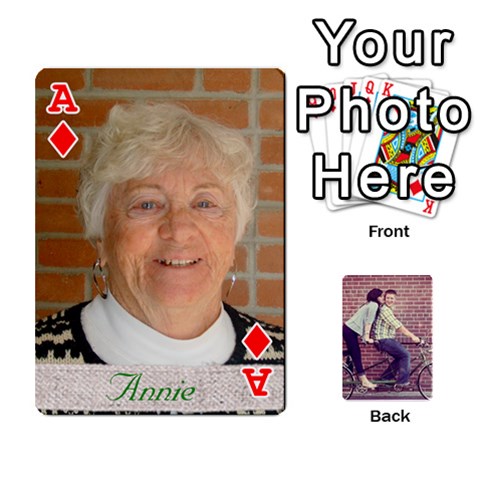 Ace Cards2 By Jessica Front - DiamondA