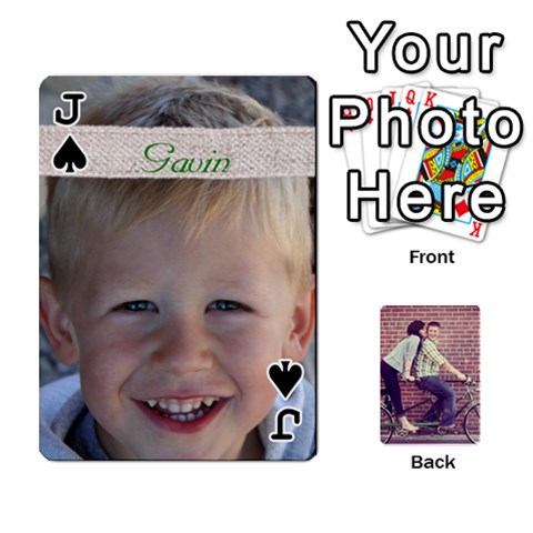 Jack Cards2 By Jessica Front - SpadeJ