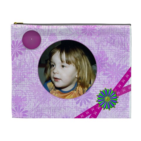 Madame Butterfly Xl Cosmetic Case By Joan T Front