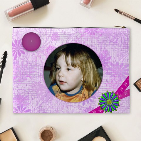Madame Butterfly Xl Cosmetic Case By Joan T Back