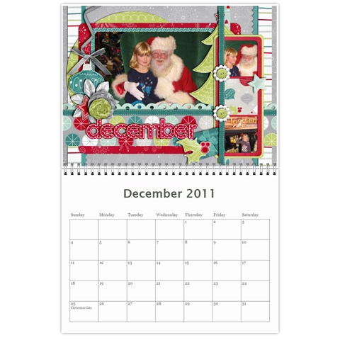 Jane Calendar By Tammy Dec 2011