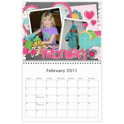 Jane Calendar By Tammy Feb 2011