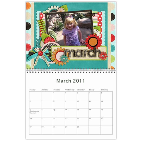 Jane Calendar By Tammy Mar 2011