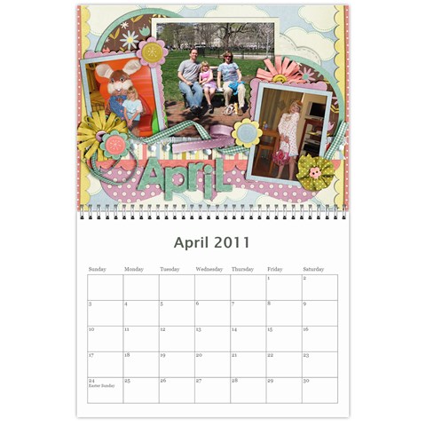 Jane Calendar By Tammy Apr 2011