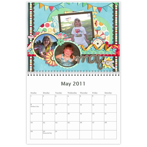 Jane Calendar By Tammy May 2011