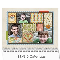 Chelle s 2011 Calendar - Wall Calendar 11  x 8.5  (12-Months)