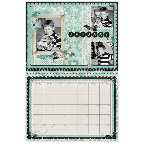 Chelle s 2011 Calendar By Anne Cecil Jan 2011