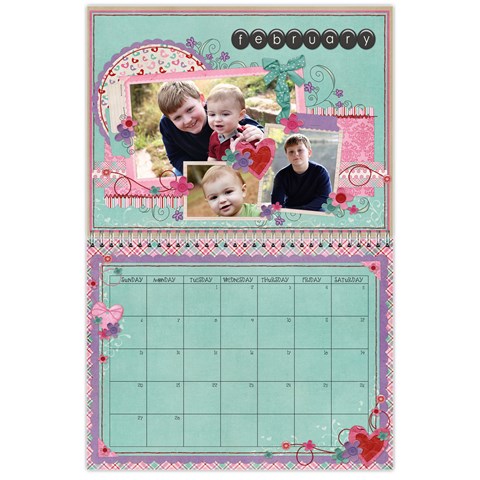 Chelle s 2011 Calendar By Anne Cecil Feb 2011