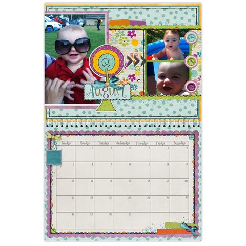 Chelle s 2011 Calendar By Anne Cecil Aug 2011