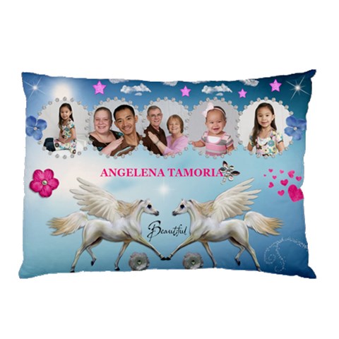 Angelena Pillow By Nina 26.62 x18.9  Pillow Case
