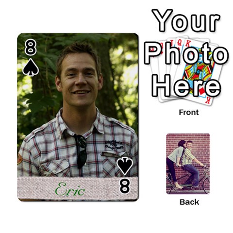 Cards By Jessica Front - Spade8