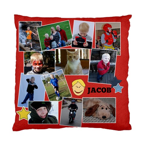 Jacob Cushion Case By Nicole Nalley Front