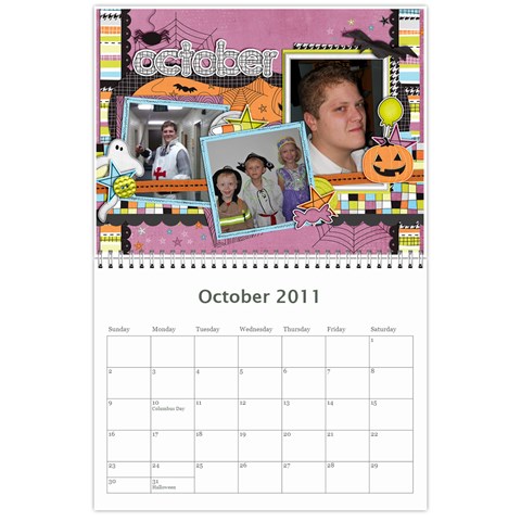 Calendar Oct 2011