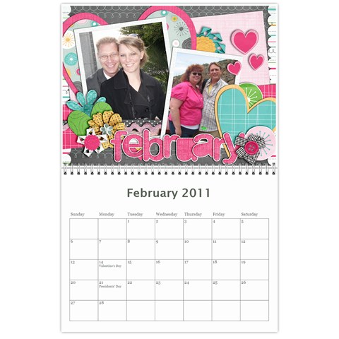 Calendar Feb 2011