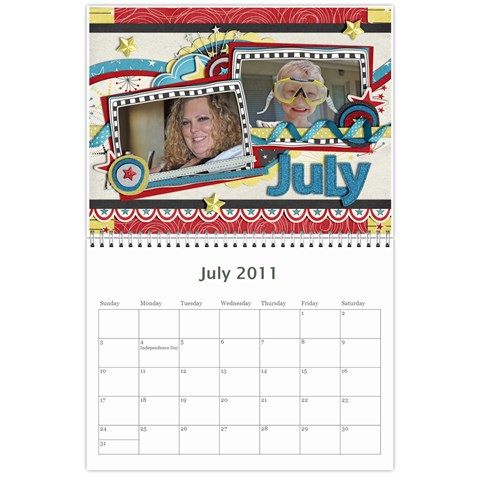 Calendar Jul 2011