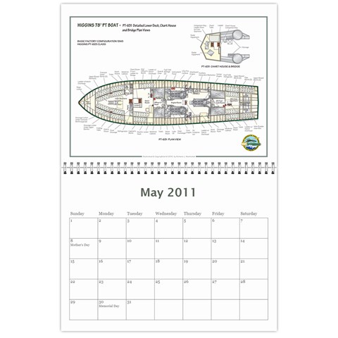 2010 Pt Boat Calendar May 2011