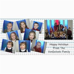 Vondo christmas card - 4  x 8  Photo Cards