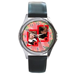 my garden watch - Round Metal Watch