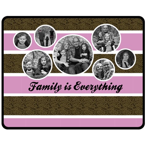 Family Is Everything Blanket 60 x50  Blanket Front