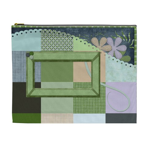 Xl Cosmetic Bag Blustery Day 1001 By Lisa Minor Front