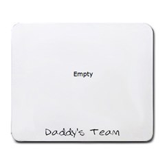 daddys present - Large Mousepad