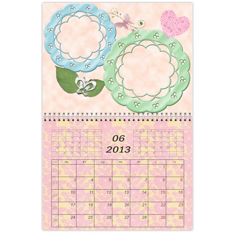 Nature Calendar 2012 By Galya Jun 2012