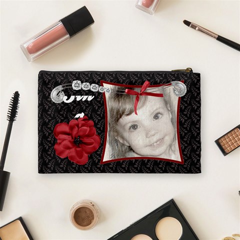 Fancy Styled Cosmetic Bag By Sheri Ellis Back