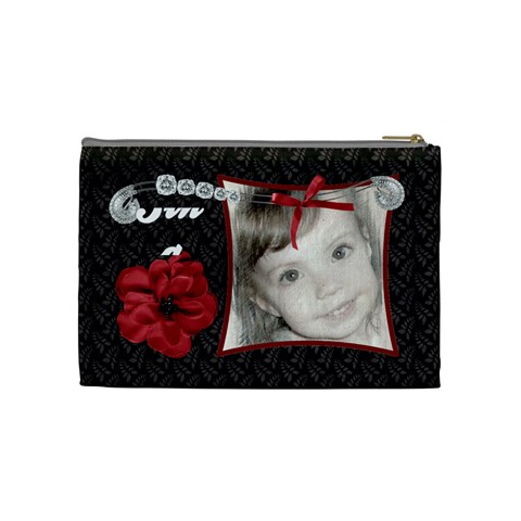 Fancy Styled Cosmetic Bag By Sheri Ellis Back