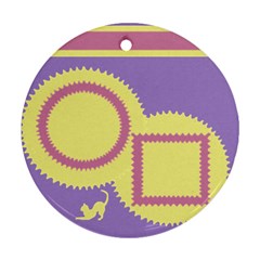 Cat - Ornament (Round)