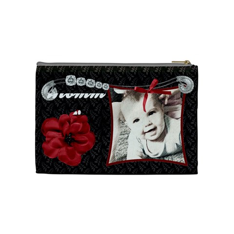 Fancy Styled Cosmetic Bag2 By Sheri Ellis Back