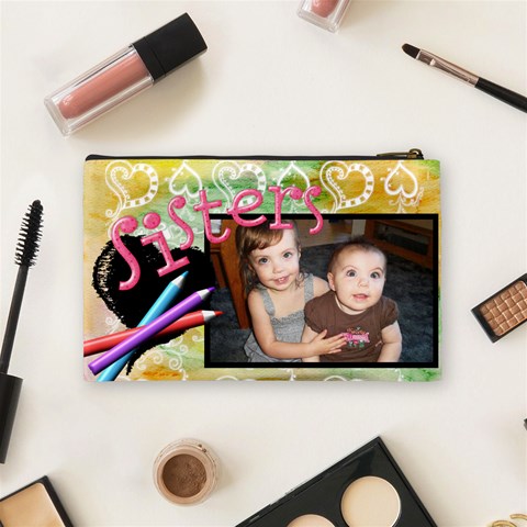 Sisters Crayon Bag By Sheri Ellis Back