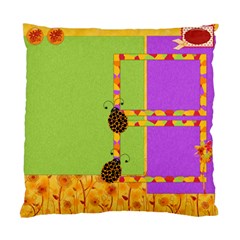 Pillow-Miss Ladybugs Garden 1002 - Standard Cushion Case (Two Sides)