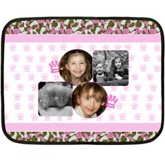 Pink Princess Fleece - Fleece Blanket (Mini)