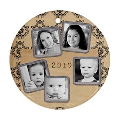 2010-ORN-grandkids - Ornament (Round)