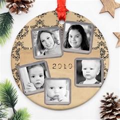 2010-ORN-grandkids - Ornament (Round)