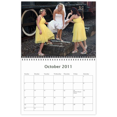 Carl s Calendar By Karen Oct 2011