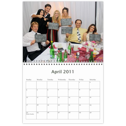 Carl s Calendar By Karen Apr 2011