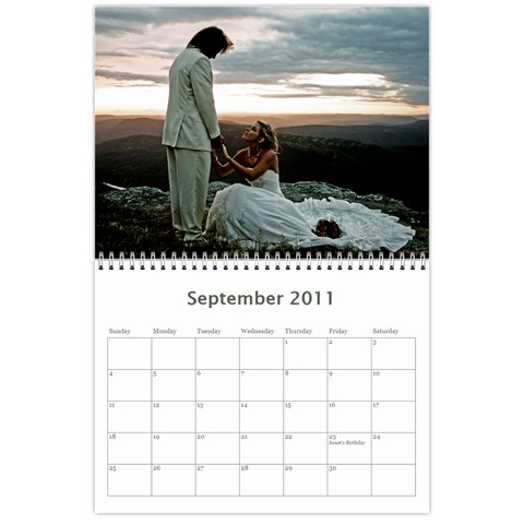 Carl s Calendar By Karen Sep 2011