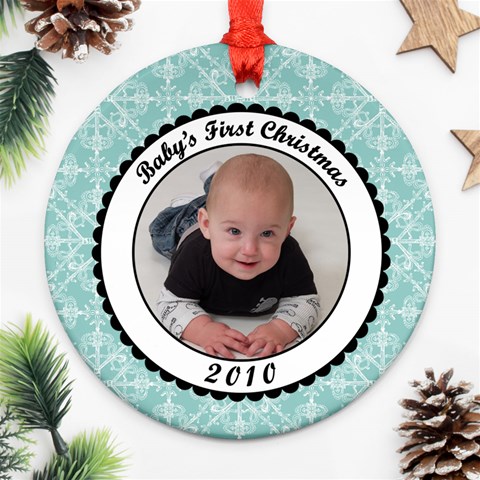 Jaxon 1st Christmas By Tami Blue Front