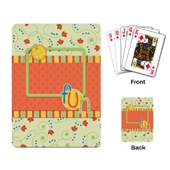 Playing Cards-Fanciful Fun 1001 - Playing Cards Single Design (Rectangle)