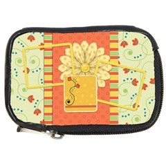 Camera Case-Fanciful Fun 1001 - Compact Camera Leather Case