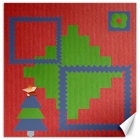Christmas 1 Canvas 12x12 By Daniela 11.4 x11.56  Canvas - 1