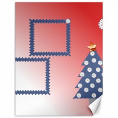 Snowflake Tree Canvas 12x16