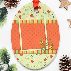 Ornament-fanciful Fun-oval 1001